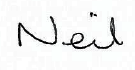 Andrew's signature